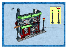 LEGO 10132 instructions page 50 – build guide
