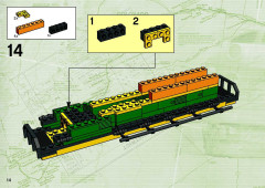 LEGO 10133 instructions page 14 – build guide