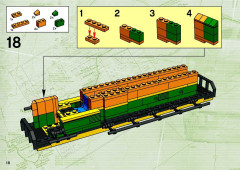 LEGO 10133 instructions page 18 – build guide
