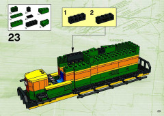 LEGO 10133 instructions page 23 – build guide