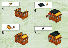 LEGO 10133 instructions page 40 – build guide