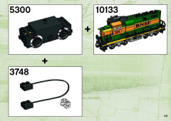 LEGO 10133 instructions page 49 – build guide