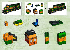 LEGO 10133 instructions page 50 – build guide