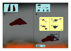 LEGO 10144 instructions page 54 – build guide