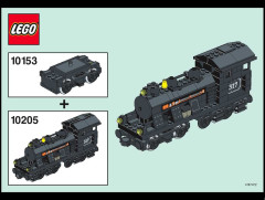LEGO 10153 instructions page 1 – build guide