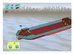 LEGO 10155 instructions page 21 – build guide