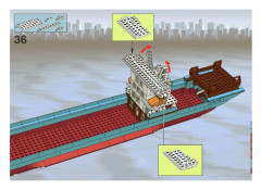 LEGO 10155 instructions page 36 – build guide