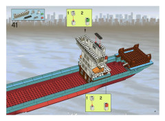 LEGO 10155 instructions page 41 – build guide