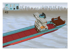 LEGO 10155 instructions page 43 – build guide