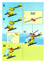 LEGO 10159 instructions page 11 – build guide