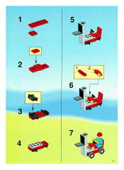 LEGO 10159 instructions page 9 – build guide
