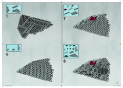 LEGO 10179 instructions page 263 – build guide