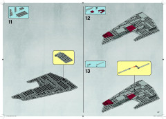 LEGO 10179 instructions page 287 – build guide