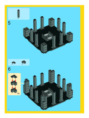 LEGO 10181 instructions page 4 – build guide