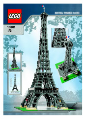 LEGO 10181 instructions page 1 – build guide