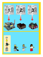 LEGO 10182 instructions page 2 – build guide