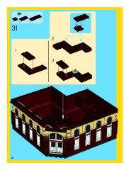 LEGO 10182 instructions page 26 – build guide