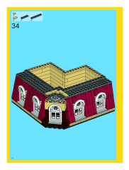 LEGO 10182 instructions page 54 – build guide