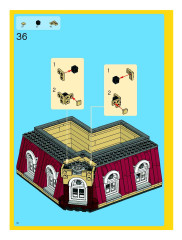 LEGO 10182 instructions page 56 – build guide