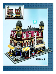 LEGO 10182 instructions page 73 – build guide