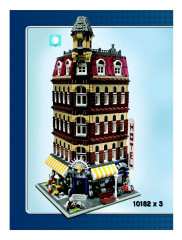 LEGO 10182 instructions page 74 – build guide