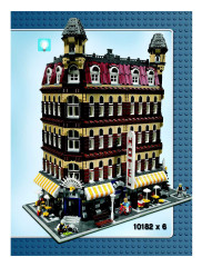LEGO 10182 instructions page 75 – build guide