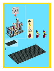 LEGO 10184 instructions page 2 – build guide