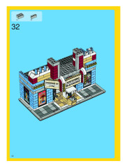 LEGO 10184 instructions page 32 – build guide