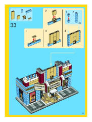 LEGO 10184 instructions page 33 – build guide