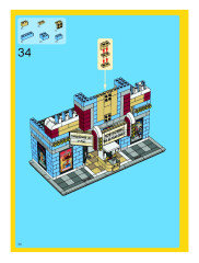 LEGO 10184 instructions page 34 – build guide