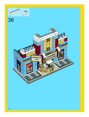 LEGO 10184 instructions page 36 – build guide