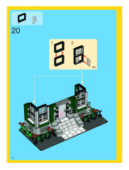 LEGO 10184 instructions page 54 – build guide
