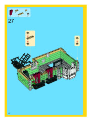 LEGO 10185 instructions page 27 – build guide