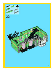 LEGO 10185 instructions page 32 – build guide