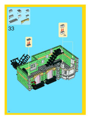 LEGO 10185 instructions page 33 – build guide