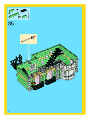 LEGO 10185 instructions page 36 – build guide
