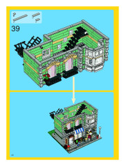 LEGO 10185 instructions page 40 – build guide
