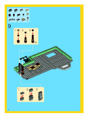LEGO 10185 instructions page 8 – build guide