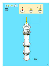 LEGO 10189 instructions page 57 – build guide