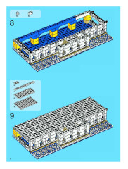 LEGO 10189 instructions page 8 – build guide