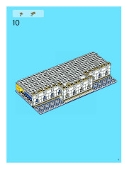 LEGO 10189 instructions page 9 – build guide