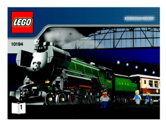 LEGO 10194 instructions page 1 – build guide
