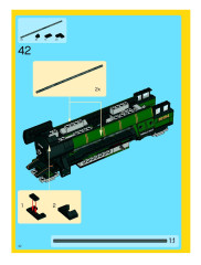 LEGO 10194 instructions page 42 – build guide