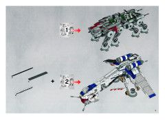 LEGO 10195 instructions page 3 – build guide
