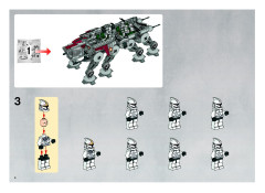 LEGO 10195 instructions page 4 – build guide