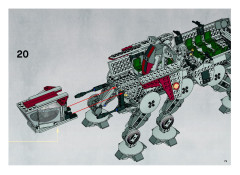 LEGO 10195 instructions page 75 – build guide