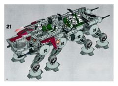 LEGO 10195 instructions page 76 – build guide