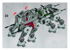 LEGO 10195 instructions page 77 – build guide