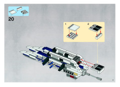 LEGO 10195 instructions page 17 – build guide