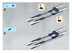 LEGO 10195 instructions page 6 – build guide